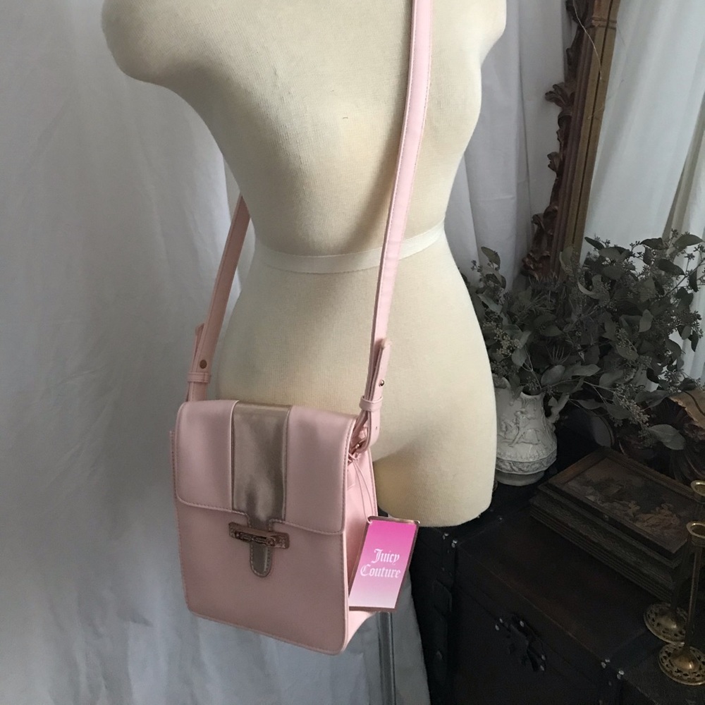 BMWT pink cross body Juicy Couture purse